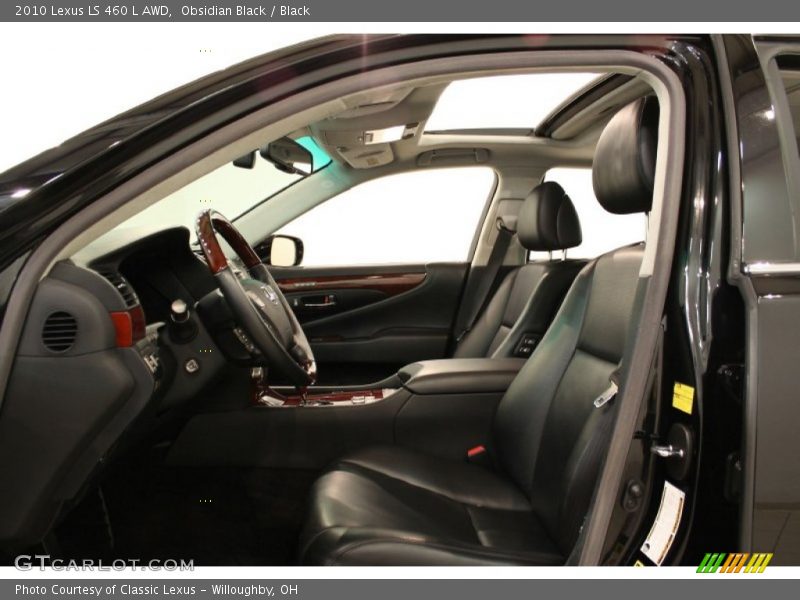  2010 LS 460 L AWD Black Interior
