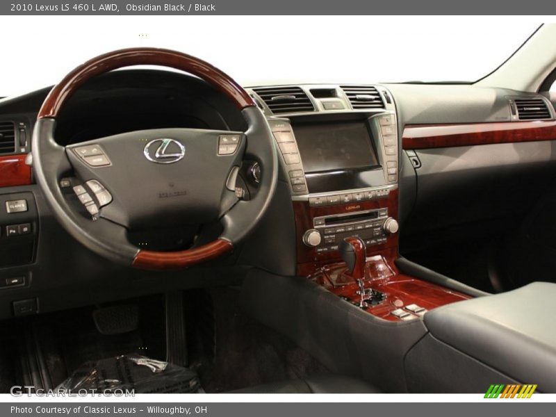 Dashboard of 2010 LS 460 L AWD