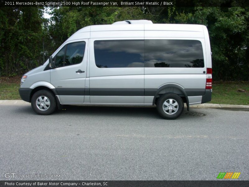  2011 Sprinter 2500 High Roof Passenger Van Brilliant Silver Metallic