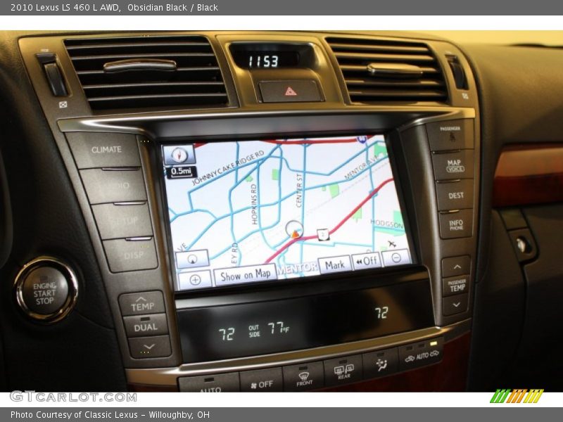 Navigation of 2010 LS 460 L AWD