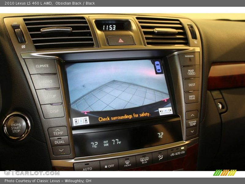 Obsidian Black / Black 2010 Lexus LS 460 L AWD