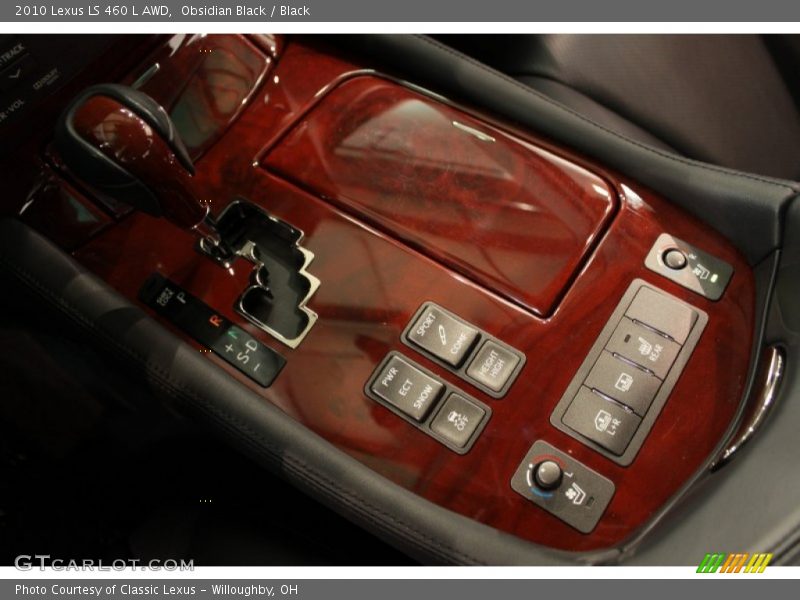  2010 LS 460 L AWD 8 Speed ECT-i Automatic Shifter