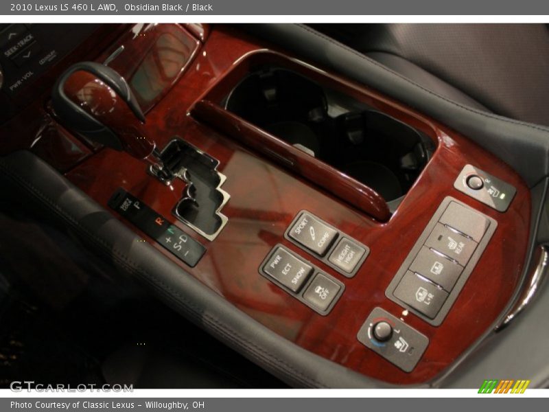 Controls of 2010 LS 460 L AWD