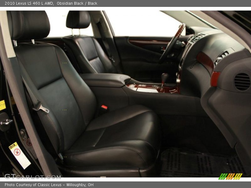 Obsidian Black / Black 2010 Lexus LS 460 L AWD