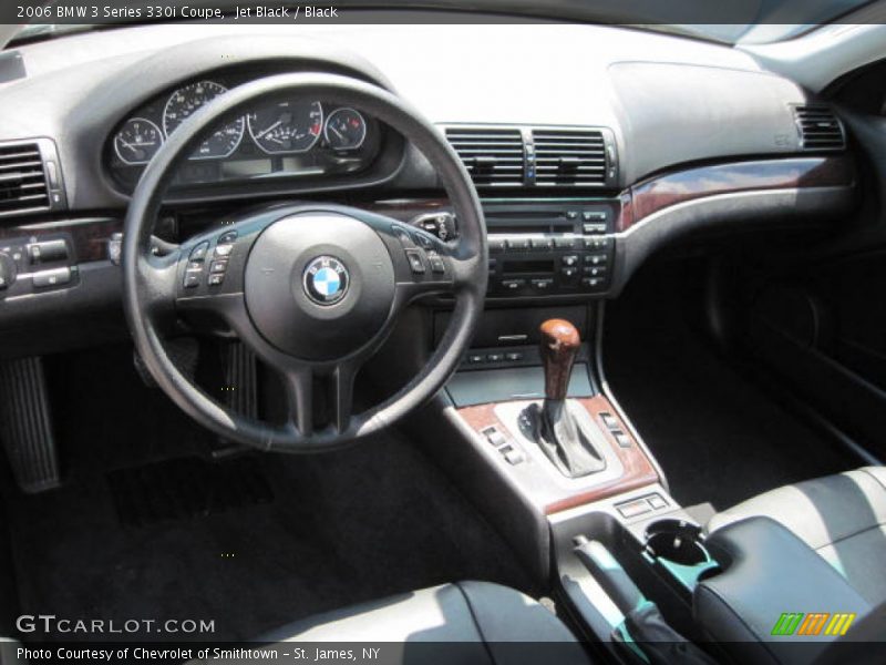 Jet Black / Black 2006 BMW 3 Series 330i Coupe