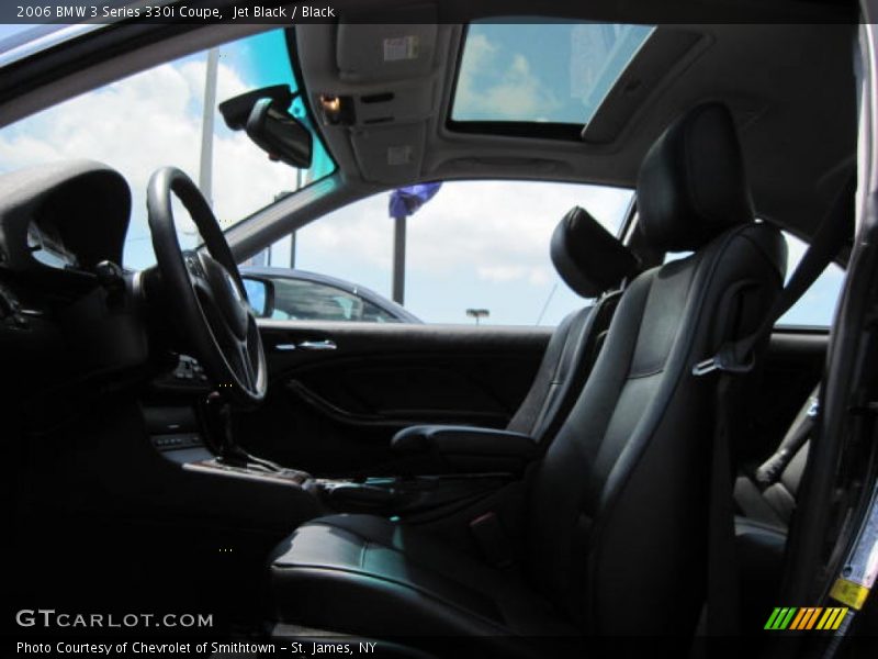 Jet Black / Black 2006 BMW 3 Series 330i Coupe