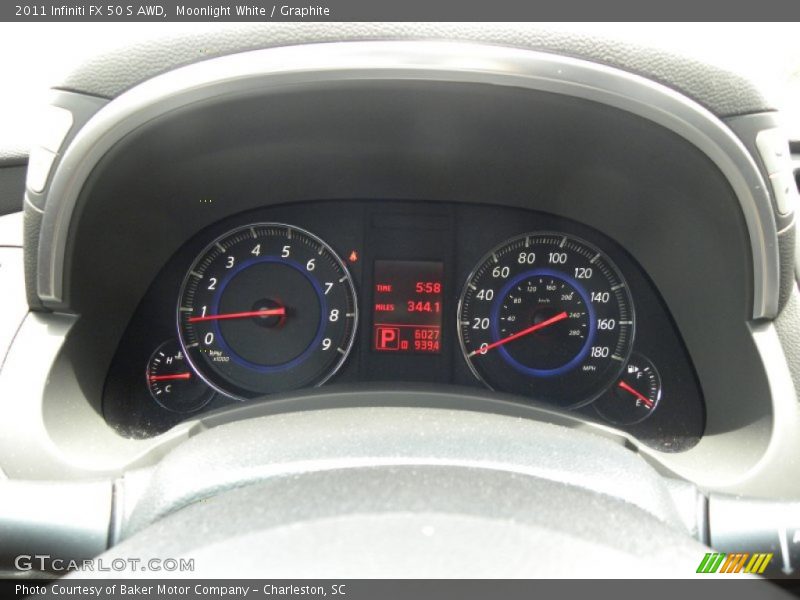 2011 FX 50 S AWD 50 S AWD Gauges
