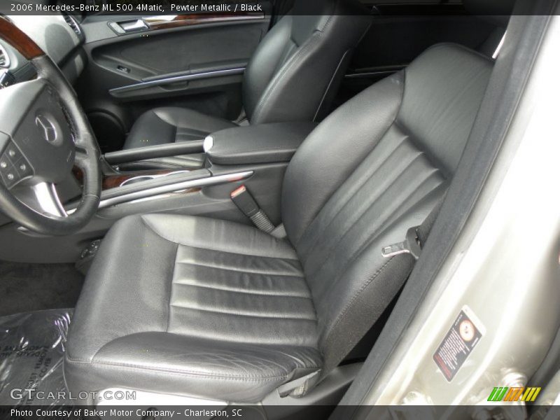 Pewter Metallic / Black 2006 Mercedes-Benz ML 500 4Matic
