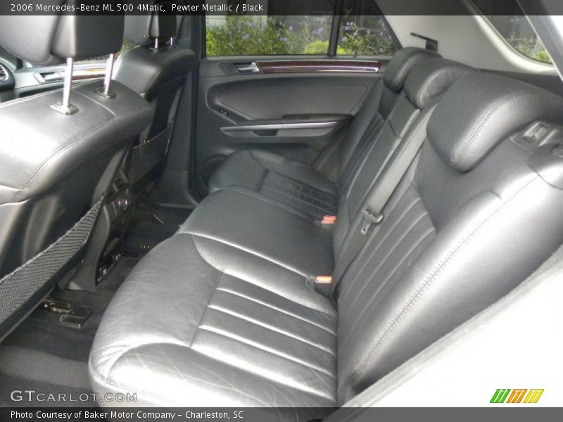 Pewter Metallic / Black 2006 Mercedes-Benz ML 500 4Matic