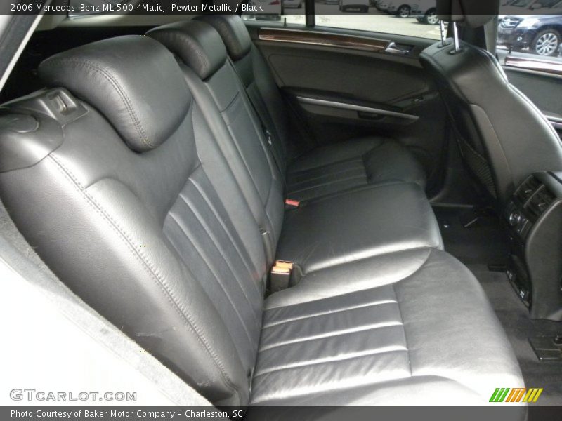 Pewter Metallic / Black 2006 Mercedes-Benz ML 500 4Matic