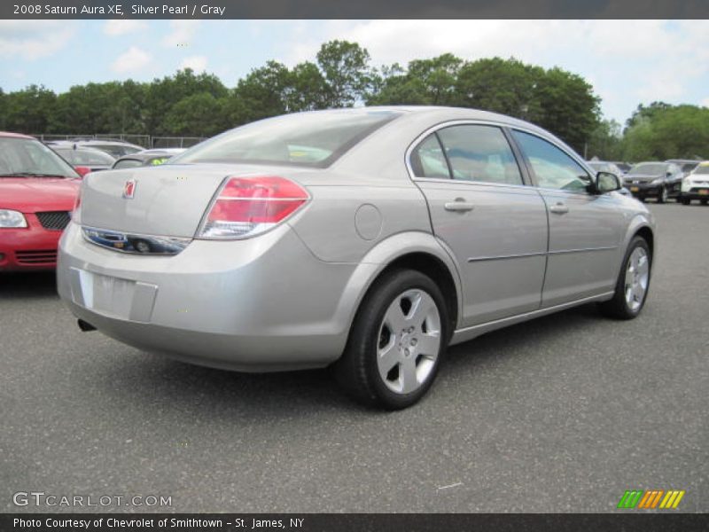 Silver Pearl / Gray 2008 Saturn Aura XE