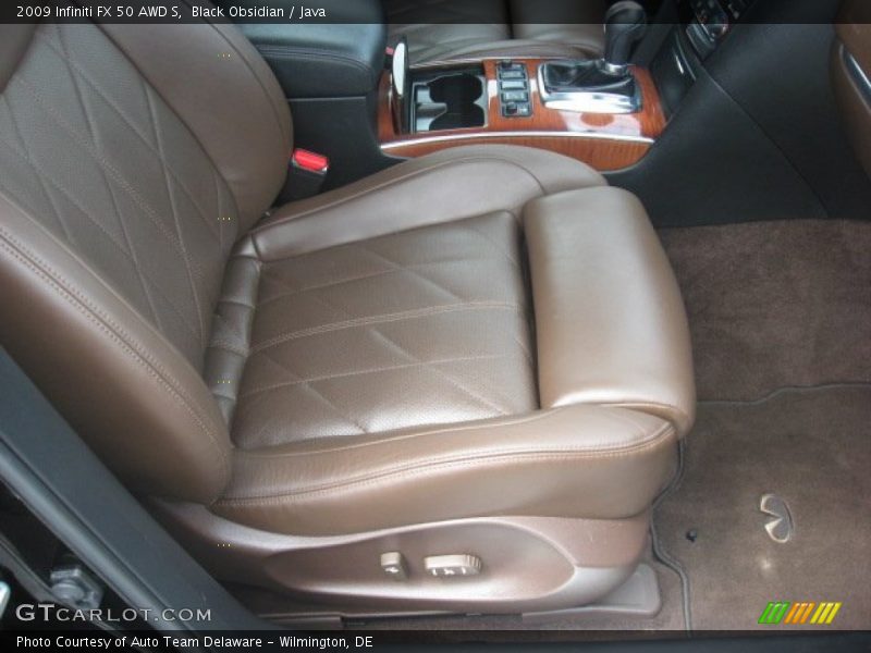 Black Obsidian / Java 2009 Infiniti FX 50 AWD S