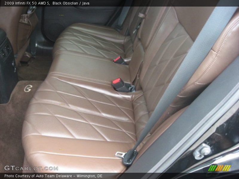 Black Obsidian / Java 2009 Infiniti FX 50 AWD S