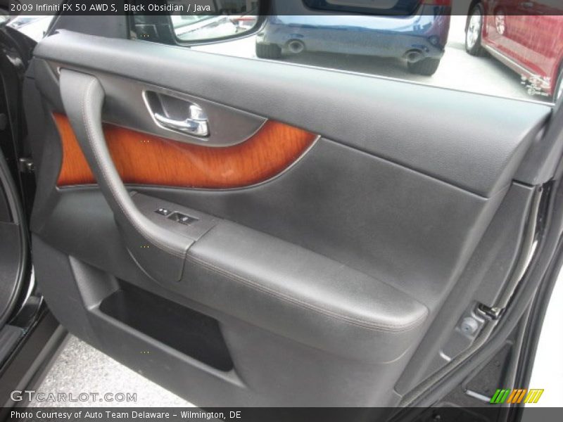 Black Obsidian / Java 2009 Infiniti FX 50 AWD S