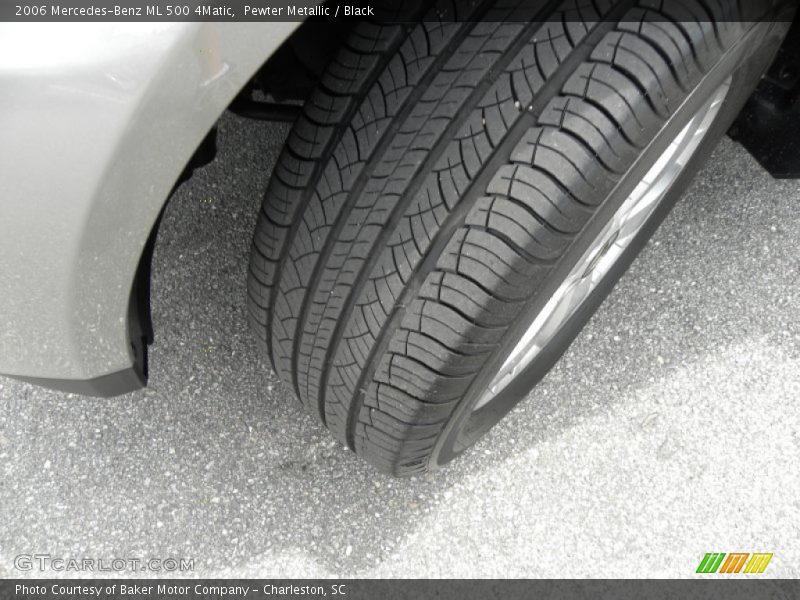 Pewter Metallic / Black 2006 Mercedes-Benz ML 500 4Matic