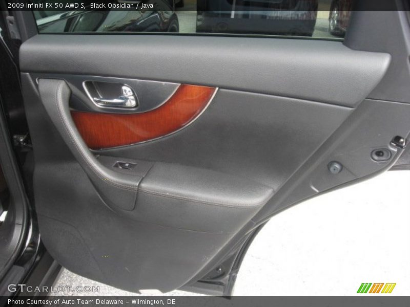 Black Obsidian / Java 2009 Infiniti FX 50 AWD S