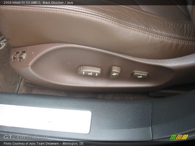 Black Obsidian / Java 2009 Infiniti FX 50 AWD S