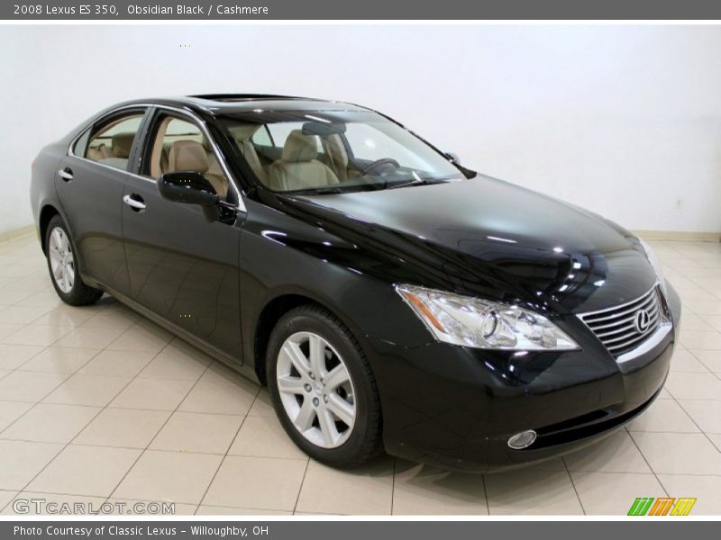 Obsidian Black / Cashmere 2008 Lexus ES 350