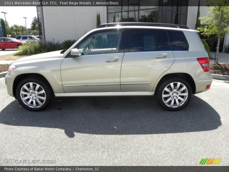 Pearl Beige Metallic / Almond/Black 2011 Mercedes-Benz GLK 350