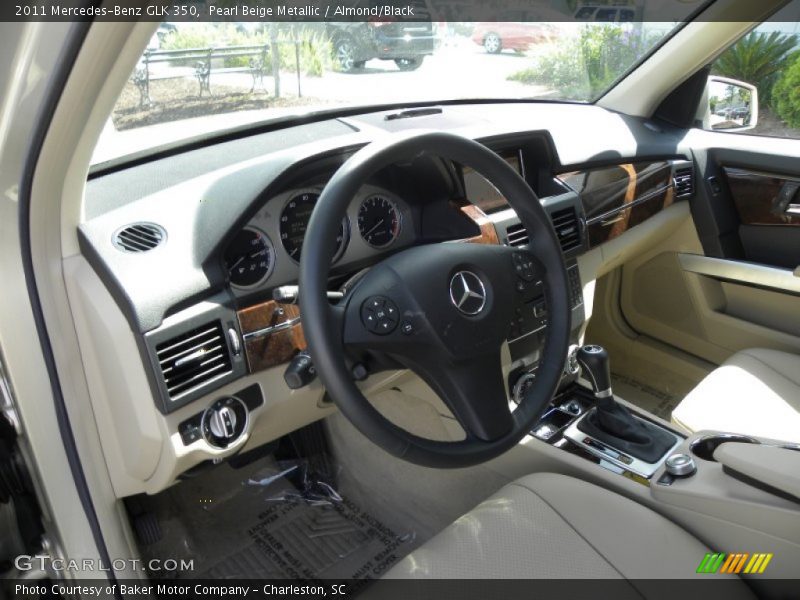 Pearl Beige Metallic / Almond/Black 2011 Mercedes-Benz GLK 350