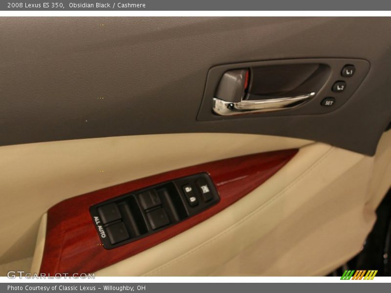 Obsidian Black / Cashmere 2008 Lexus ES 350