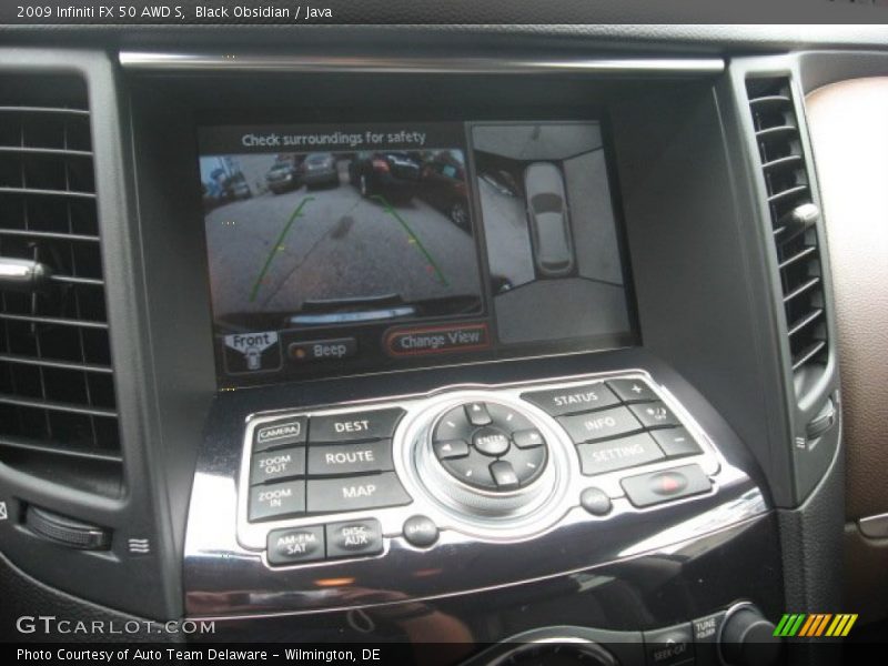 Black Obsidian / Java 2009 Infiniti FX 50 AWD S