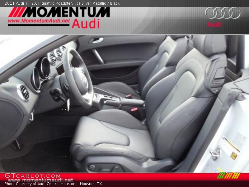 Ice Silver Metallic / Black 2011 Audi TT 2.0T quattro Roadster