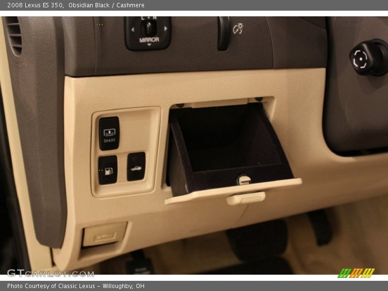 Obsidian Black / Cashmere 2008 Lexus ES 350