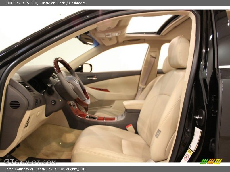 Obsidian Black / Cashmere 2008 Lexus ES 350