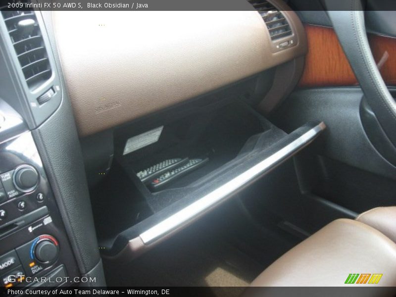 Black Obsidian / Java 2009 Infiniti FX 50 AWD S
