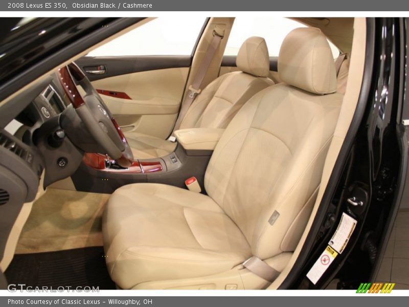 Obsidian Black / Cashmere 2008 Lexus ES 350