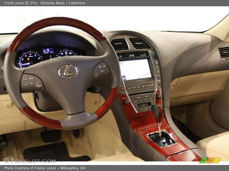 Obsidian Black / Cashmere 2008 Lexus ES 350