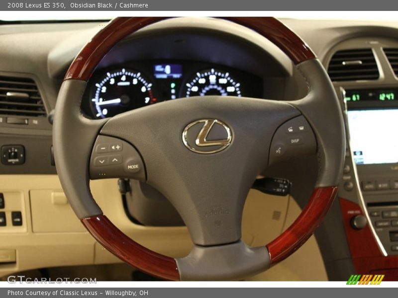 Obsidian Black / Cashmere 2008 Lexus ES 350