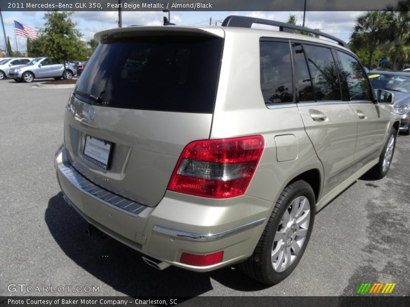 Pearl Beige Metallic / Almond/Black 2011 Mercedes-Benz GLK 350