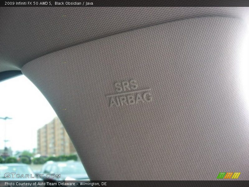 Black Obsidian / Java 2009 Infiniti FX 50 AWD S