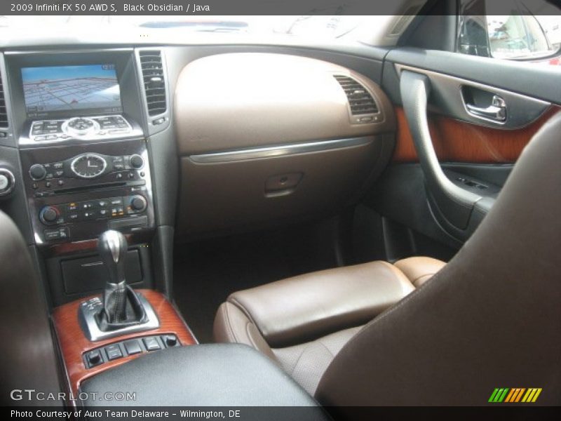 Black Obsidian / Java 2009 Infiniti FX 50 AWD S