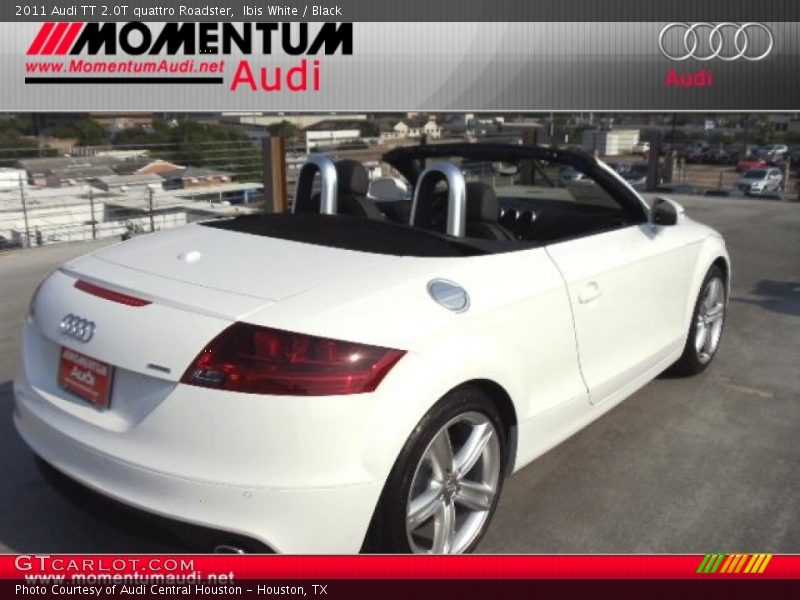 Ibis White / Black 2011 Audi TT 2.0T quattro Roadster
