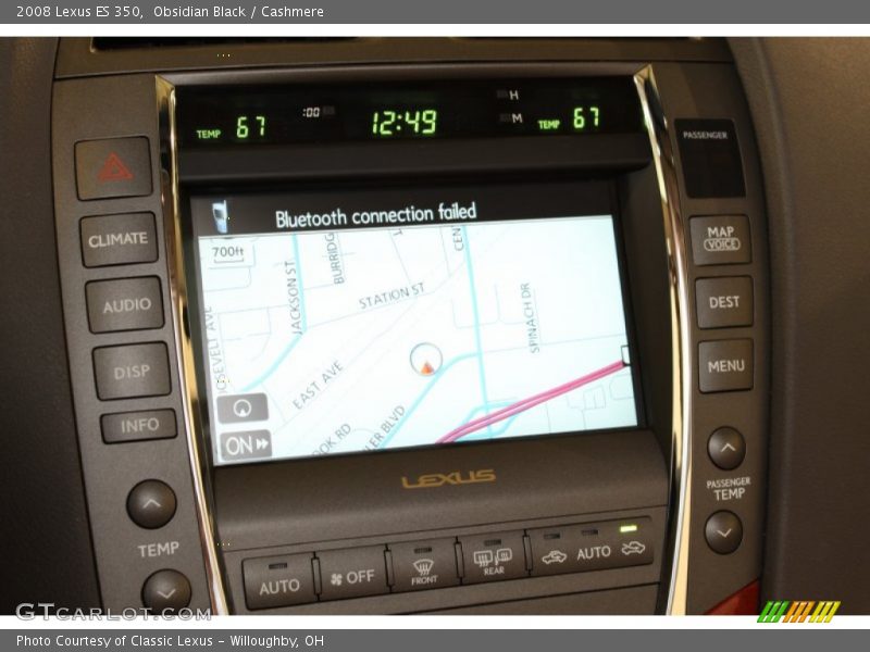 Obsidian Black / Cashmere 2008 Lexus ES 350