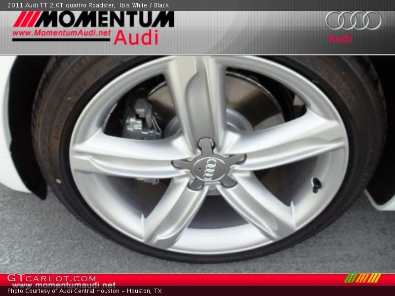 Ibis White / Black 2011 Audi TT 2.0T quattro Roadster