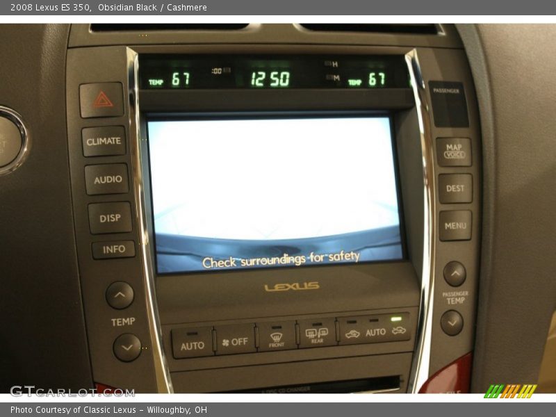 Obsidian Black / Cashmere 2008 Lexus ES 350