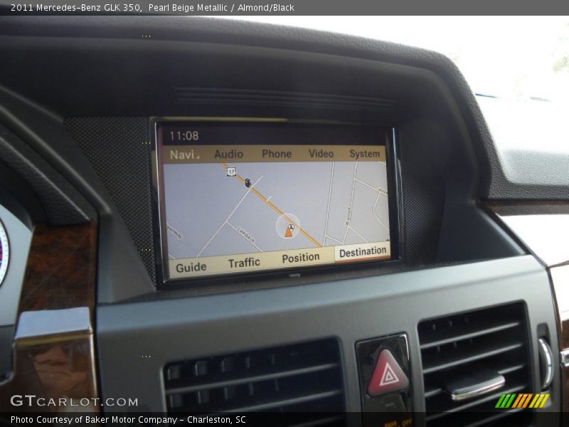 Pearl Beige Metallic / Almond/Black 2011 Mercedes-Benz GLK 350