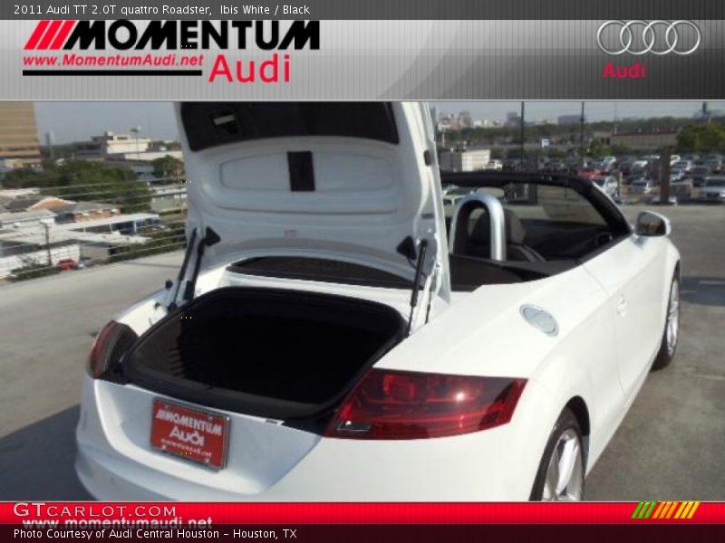 Ibis White / Black 2011 Audi TT 2.0T quattro Roadster