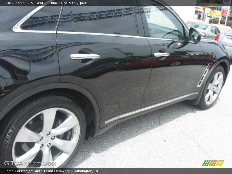 Black Obsidian / Java 2009 Infiniti FX 50 AWD S