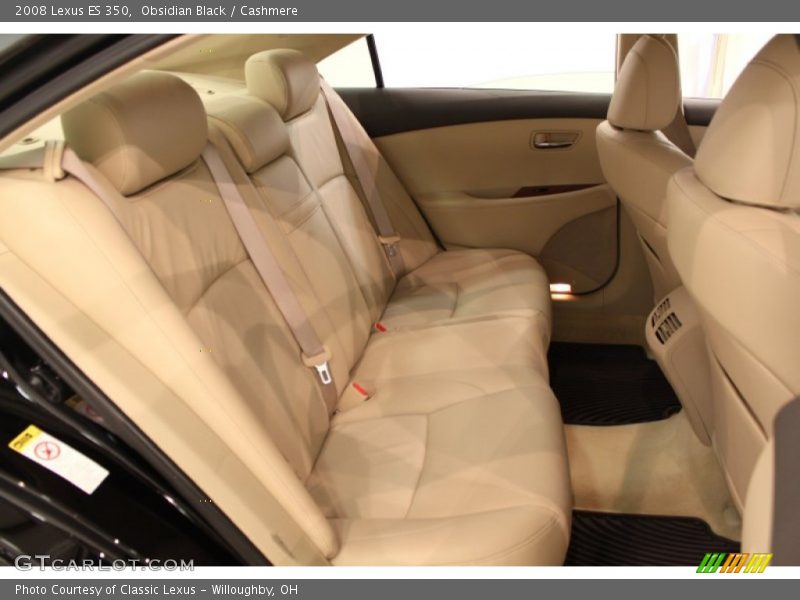 Obsidian Black / Cashmere 2008 Lexus ES 350