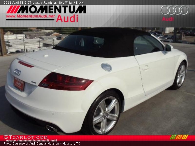 Ibis White / Black 2011 Audi TT 2.0T quattro Roadster