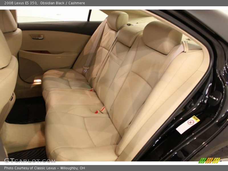 Obsidian Black / Cashmere 2008 Lexus ES 350