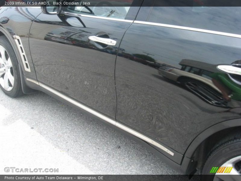 Black Obsidian / Java 2009 Infiniti FX 50 AWD S