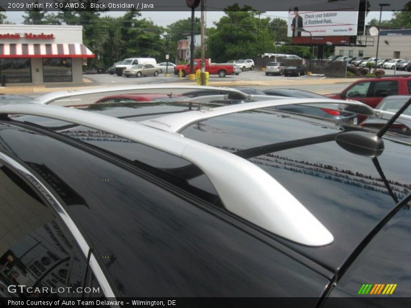 Black Obsidian / Java 2009 Infiniti FX 50 AWD S