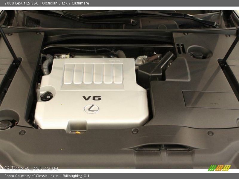 Obsidian Black / Cashmere 2008 Lexus ES 350