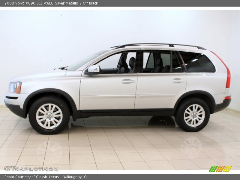 Silver Metallic / Off Black 2008 Volvo XC90 3.2 AWD